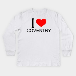 I love coventry Kids Long Sleeve T-Shirt